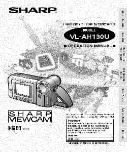 Sharp Camcorder VL-AH130U-page_pdf